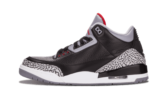 Air Jordan 3 Retro Negru Ciment Restock