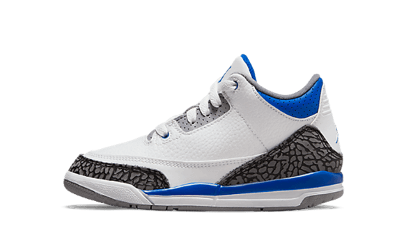 Air Jordan 3 Retro Racer Albastru (ps) Restock