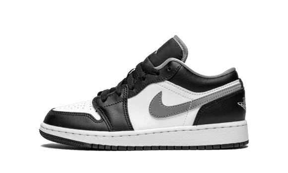 Restock Air Jordan 1 Low Negru Mediu Gri 2021 (gs)