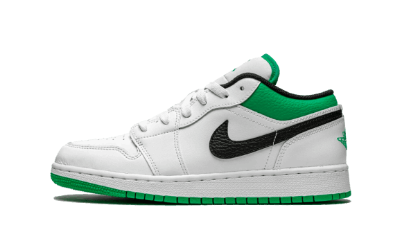 Air Jordan 1 Low White Stadium Green (gs) Restock