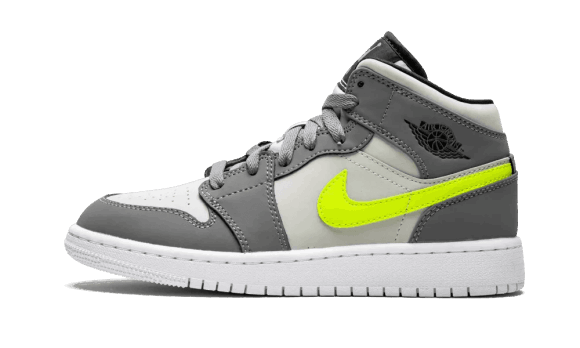 Reaprovizionare Air Jordan 1 Mid Gunsmoke Volt (gs)