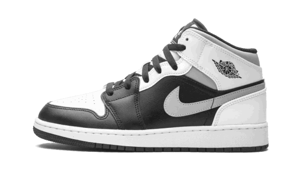 Reaprovizionare Air Jordan 1 Mid White Shadow (gs)