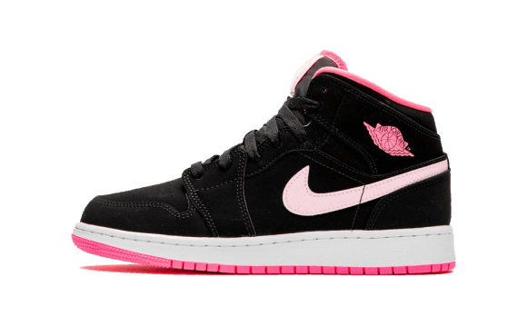 Reaprovizionare Air Jordan 1 Mid Negru Digital Roz (gs)