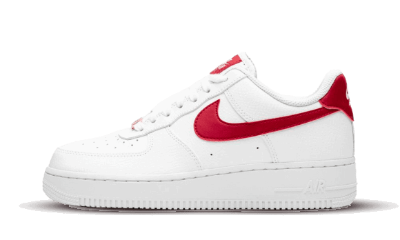 Nike Air Force 1 Low Alb Gym Roșu Auriu Restock