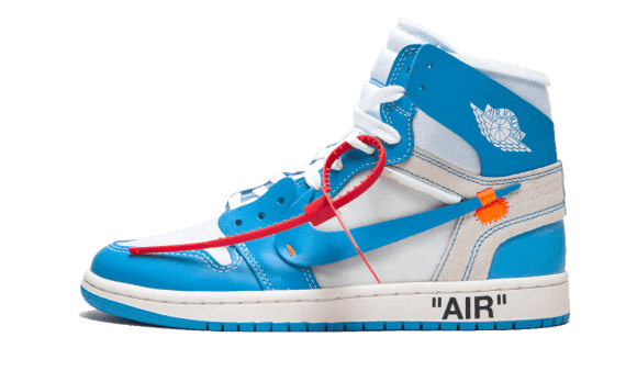 Reaprovizionare Air Jordan 1 Retro High Off-white University Blue Unc
