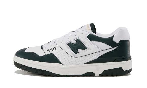 Reaprovizionare New Balance 550 Alb Verde închis