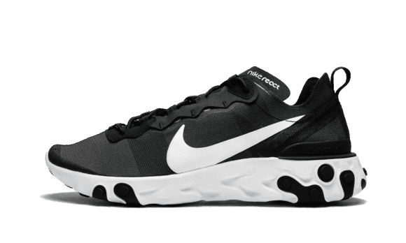 Nike React Element 55 Negru/alb Restock