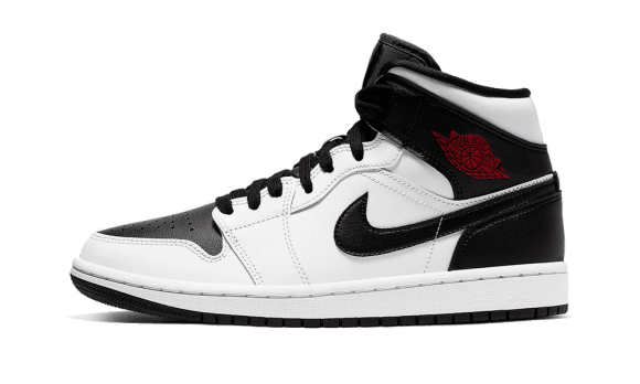 Reaprovizionare Air Jordan 1 Mid Revers Black Toe (w)