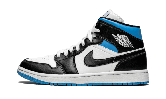 Reaprovizionare Air Jordan 1 Mid Royal Negru și Albastru (w)
