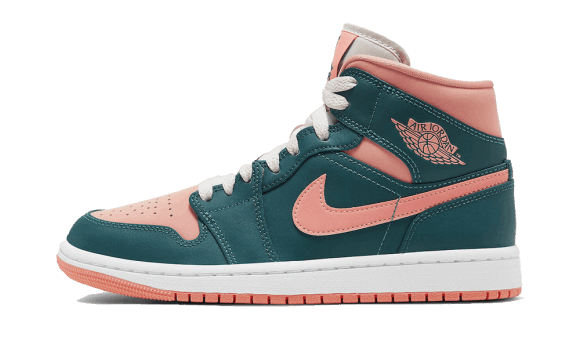 Reaprovizionare Air Jordan 1 Mid Verde Teal închis (w)