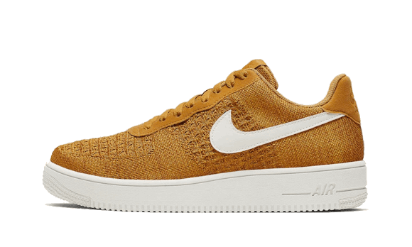 Reaprovizionare Nike Air Force 1 Low Flyknit 2 Gold Suede