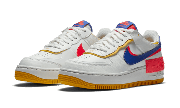 Reaprovizionare Nike Air Force 1 Low Shadow White Flash Crimson Astronomy Blue (w)