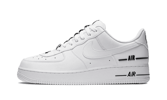 Nike Air Force 1 Low Double Air Low Alb Negru Restock