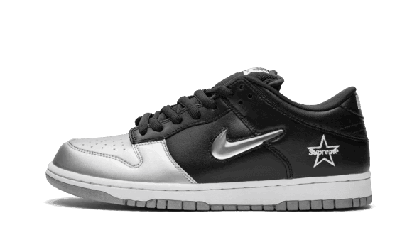 Reaprovizionare Nike Sb Dunk Low Supreme Jewel Swoosh Silver