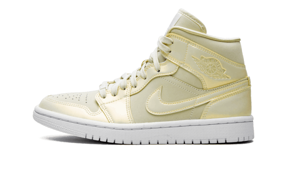Reaprovizionare Air Jordan 1 Mid Goose Feather Yellow (w)