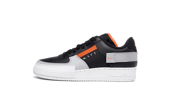 Restock Nike Air Force 1 Low Type Negru Hyper Crimson