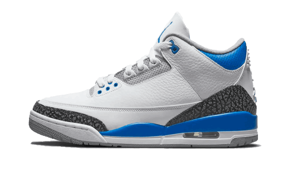 Reaprovizionare Air Jordan 3 Retro Racer Albastru