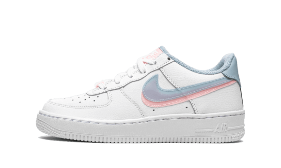 Reaprovizionare Nike Air Force 1 Low Lv8 Double Swoosh Albastru Roz (gs)