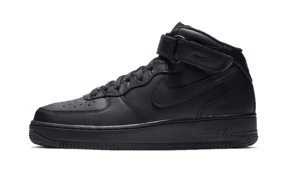 Nike Air Force 1 Mid 07 Triple Negru (2021) Restock