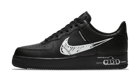 Restock Nike Air Force 1 Low Sketch Negru