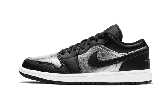 Restock Air Jordan 1 Low Se Black Metal Silver (w)