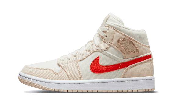 Reaprovizionare Air Jordan 1 Mid Corduroy Sail Rose