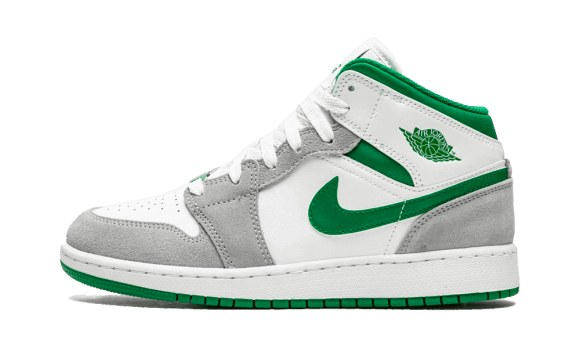 Reaprovizionare Air Jordan 1 Mid Gri Verde (gs)