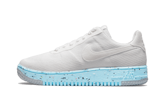 Reaprovizionare Nike Air Force 1 Low Crater Flyknit Alb Albastru Gheață (w)