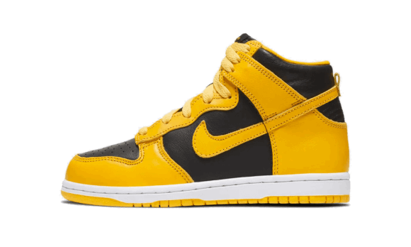 Reaprovizionare Nike Dunk High Negru Varsity Porumb (ps)