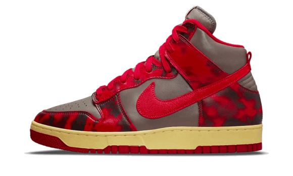 Reaprovizionare Nike Dunk High 1985 Acid Wash Roșu