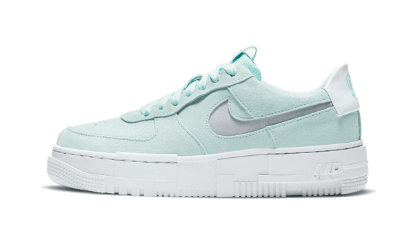 Nike Air Force 1 Low Pixel Verde Menta Piele Intoarsa Restock