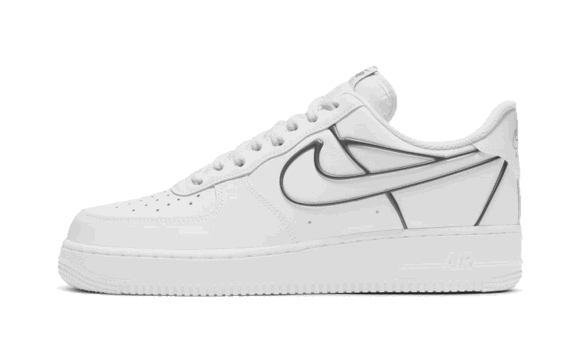 Reaprovizionare Nike Air Force 1 Low Alb Metalizat Peltru