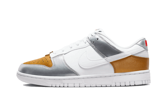 Reaprovizionare Nike Dunk Low Auriu Alb Argintiu (w)