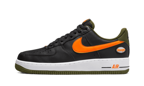 Reaprovizionare Nike Air Force 1 Low Hoops Black University Gold