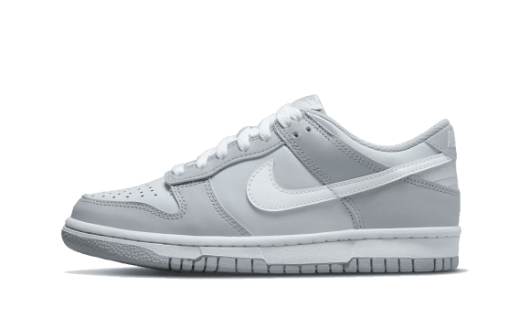 Nike Dunk Low Două Tonuri De Gri (gs) Reaprovizionare
