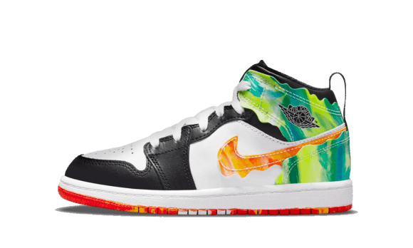 Reaprovizionare Air Jordan 1 Mid Slim Vortex Negru (ps)