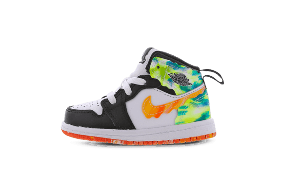 Reaprovizionare Air Jordan 1 Mid Slim Vortex Negru (td)