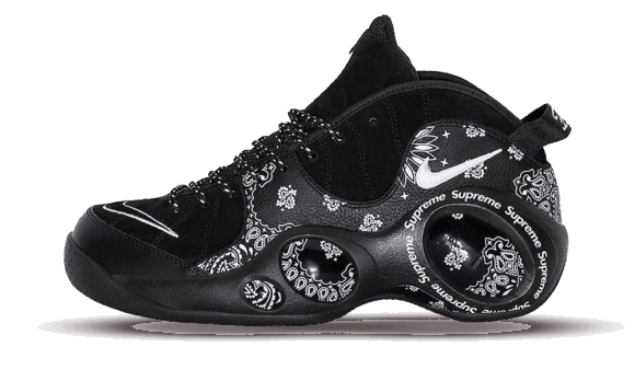 Nike Air Zoom Flight 95 Sp Supreme Negru Restock