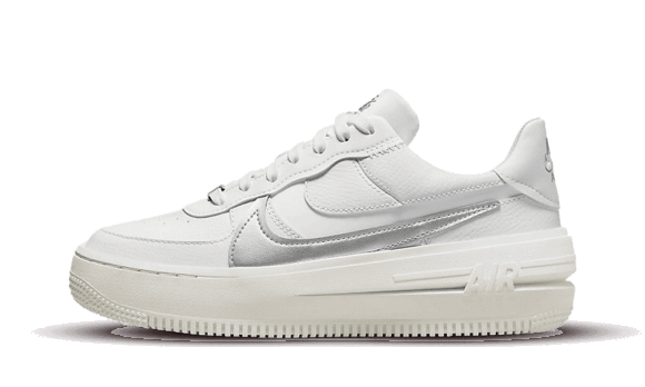 Nike Air Force 1 Low Plt.af.orm Summit White Metal Silver (w) Restock