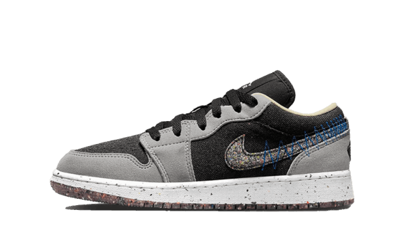 Reaprovizionare Air Jordan 1 Low Crater Negru Gri (gs)