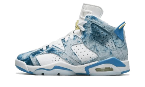 Reaprovizionare Air Jordan 6 Retro Spalat Denim (2022) (gs)