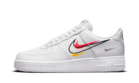 Reaprovizionare Nike Air Force 1 Low Multi-swoosh Alb