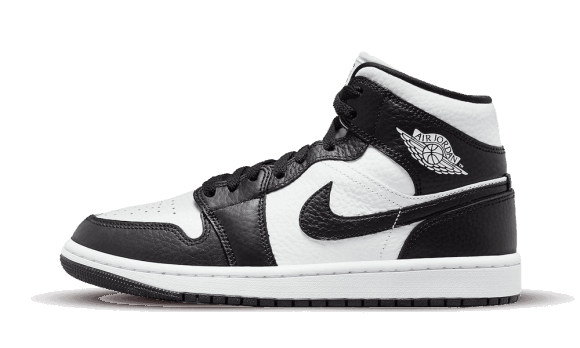 Reaprovizionare Air Jordan 1 Mid Invert Negru Alb (w)