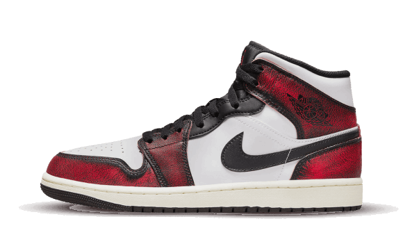 Reaprovizionare Air Jordan 1 Mid Wear-away Chicago