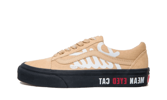 Vans Ua Old Skool Vlt Lx Patta Mean Eyed Cat Almond Buff Restock